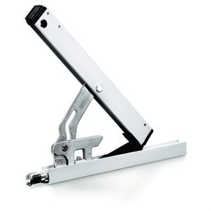 OL 90 <b>White</b> Paper Scissors with Anti-Disengagement Device and Wing <b>Bracket</b> GEZE - Product Image 3