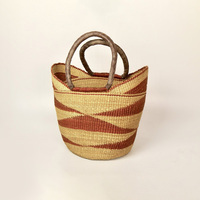 Sacs jonc de mer faits à la main de grande qualité pour les femmes shopping stockage naturel herbe de mer paille sac panier