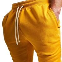 กางเกงวอร์มออกกำลังกายผู้ชาย 500GSM โพลีเอสเตอร์ เฟรนช์เทอร์รี่ ระบายอากาศได้ดี สำหรับออกกำลังกาย ฟิตเนส วิ่ง ลำลอง รับผลิตตามแบบ OEM - Product Image 2