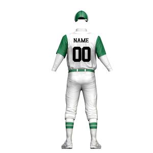 Conjuntos de Uniformes de Béisbol Transpirables Personalizados al por Mayor, Nuevo Diseño de Alta Calidad, 100% Poliéster, Uniforme Masculino de Secado Rápido - Product Image 3