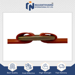 Fourniture directe d'usine de qualité supérieure fabriquée en inde robuste 25-100mm J Type de crochet Polyester sangle d'arrimage à cliquet - Product Image 4