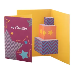 Cartes de vœux de Noël 3D personnalisées, produit de merchandising personnalisable - Product Image 1