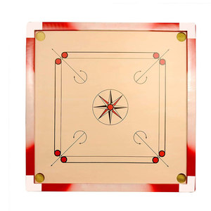 คณะกรรมการ Carrom สั่งทําพิเศษส่งเสริมการขายสีที่แตกต่างกัน / ผู้ผลิตโรงงานโดยตรงกระดาน Carrom ราคาต่ําพร้อมเหรียญ - Product Image 1