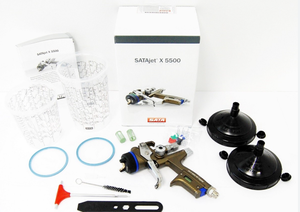 ปืนพ่นสีดิจิตอล SATAX-JET X5500 RP 1.2 1.3 Phaser HVLP คุณภาพสูง พร้อมถ้วย  แรงดัน BAR - Product Image 2