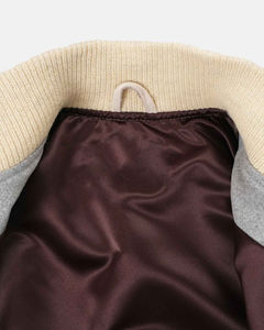 Veste en cuir de dernière génération, broderie en chenille, veste bomber en laine, veste de baseball universitaire, veste de collège, veste varsity 2025 - Product Image 3