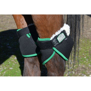 Click Hock Shield Ultra Horse Boots Full Wrap Fleece Lined Neoprene Arthritic Hock Sore Protector Pair Lightweight Made - Product Image 1