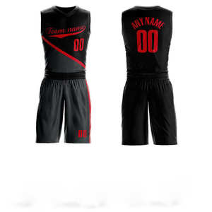 Service ODM – Ensemble Maillot et Short de Basketball Unisexe Personnalisé à Impression Lumineuse, Anti-Bactérien, Sans Manches, Séchage Rapide et Léger - Product Image 1