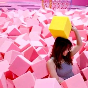 Bloques de Espuma para Trampolín Interior Bettaplay, Precio de Fábrica, Cubos de Vinilo y Aleación para Residencias, Escuelas, Centros Comerciales, Personalizables - Product Image 3