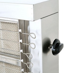 NUEVA Asador de Shawarma Eléctrico/a Gas de Acero Inoxidable de Alta Calidad para Uso Comercial, con Rotación Automática para Restaurantes - Product Image 3