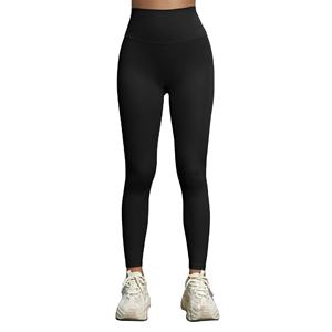 Pantalón deportivo para mujer con estampado de color sólido, mallas deportivas transpirables para yoga, logotipo, entrenamiento integral, jogging, pantalón de talla grande - Product Image 3