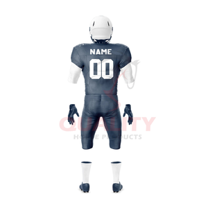 Meilleure vente prix d'usine ensemble d'uniformes de football américain personnalisés 100% tissu en polyester fabriqué au Pakistan Service OEM à vendre - Product Image 5