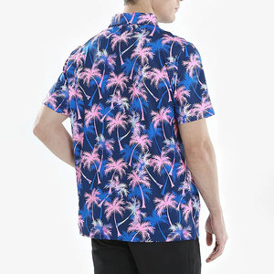 เสื้อกอล์ฟปี 2023 คุณภาพสูง แห้งเร็ว ไม่ยับ ผลิตตามสั่ง ผ้าฝ้าย/ใยไผ่ ทอแบบถัก น้ำหนัก 220 กรัม บริการ OEM - Product Image 5