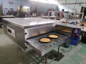 Competitive Price Hot air Industrial Benchtop Electric 32inch 32 Inches <strong>Pizza</strong> <strong>Gas</strong> Transfer Convection <strong>Conveyor</strong> <strong>Oven</strong> 400 Degrees - Product Image 2