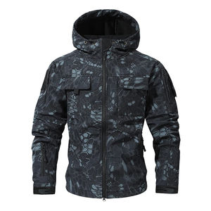 Nouvelle veste tactique d'hiver 2026 pour homme en polaire Sharkskin, idéale pour le camping, la randonnée, la chasse, la pêche et l'escalade - Product Image 1