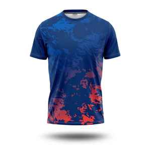 Camiseta Deportiva Casual de Fútbol para Hombre, con Estampado Digital, 100% Poliéster Transpirable, para Otoño - Product Image 5