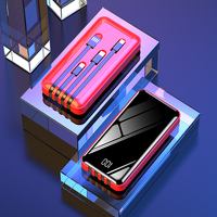 Power Bank 20000mAh 10000mAh Slim Power Bank Pengisian Cepat Powerbank Portabel Pengisian Daya Cepat