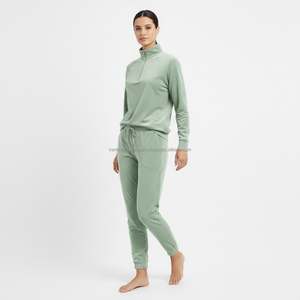 Custom Brand Velour Tracksuit Women Flare Bootcut Pants Zip Up Hoodie 2 Piece Set Luxury Soft Lounge Wear Manufacturer Bulk - Product Image 6