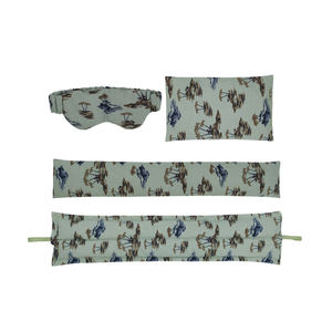 Groothandel op maat gemaakte logo-gevulde slaapmasker met zwaartekracht, aromatherapie, lavendel, zacht gewogen oogkussen - Product Image 4