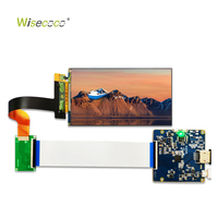 Écran LCD 5,5 pouces 2K 2560*1440 haute résolution 1440p avec rétroéclairage LED blanc, module LCD IPS à visionnement complet pour imprimante 3D