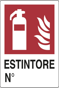 Cartel de Señalización para Extintor Cm. 20x30 - Product Image 1