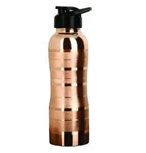 Venta al por mayor de botellas de cobre con acabado de primera calidad, alta demanda, adecuado para regalar botellas de cobre con bolsa de alta exigencia - Product Image 6