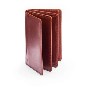 leather wallet refined minimalist design leather wallet smooth <b>texture</b> offers comfortable pocket leather wallet - Product Image 3