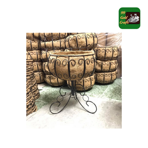 Maceta de fibra de coco natural hecha en Vietnam, ideal para hierbas, verduras y necesidades de cultivo de plantas ecológicas - Product Image 6