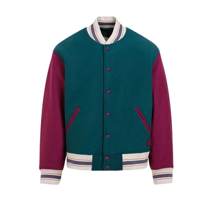 Hombres versity College chaquetas bordadas chaquetas universitarias en blanco logotipo personalizado liso Letterman Varsity chaqueta para los hombres - Product Image 1