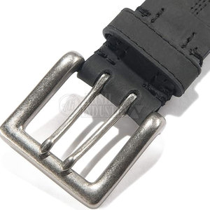 Latest Design Casual Leather <b>Belts</b> for Men Customized Logo Printed Steel Buckle Cheap Price Made in Pakistan - Product Image 5