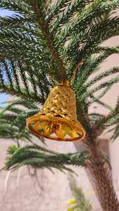 Décorations de Noël en plastique en forme de cloche, fournitures pour fêtes à thème, cadeaux de fête, décorations de fête en plein air, courtes à suspendre - Product Image 6