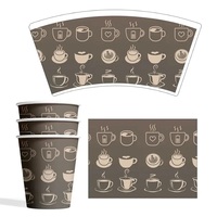 Gobelet en papier personnalisable à double paroi, biodégradable, écologique, de qualité alimentaire, recyclable, à bas prix, pour boissons chaudes