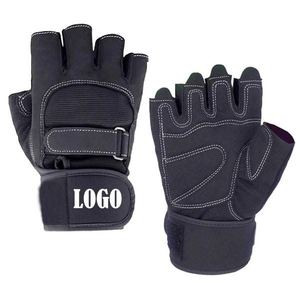 Gants de musculation personnalisés avec logo pour hommes, nouveaux vêtements d'entraînement, protège-poignets, exercice, fitness, gants de cyclisme - Product Image 1