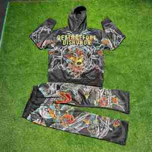2025 New Arrival Men Printed Cotton <b>Polyester</b> <b>Tracksuit</b> In Reasonable Price Customized Running Gym Men <b>Tracksuits</b> OEM Service - Product Image 5