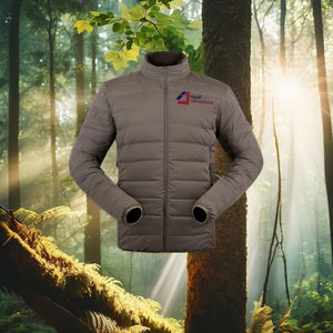 Chaqueta de bombardero unisex ODM invierno PU salvavidas cortavientos cremallera cierre Puffer/a prueba de viento deportes béisbol baloncesto - Product Image 1