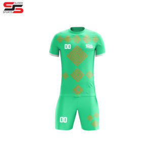 Vente en gros Ensemble de vêtements de football personnalisés pour clubs d'équipe kit de football brodé maillot de football sublimé pour hommes - Product Image 5