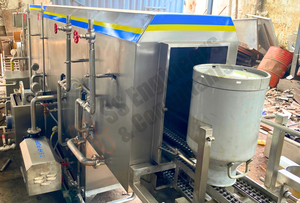 เครื่องซักถังนมทำจากสแตนเลสสตีลสำหรับอุตสาหกรรมรูปแบบใหม่สายพานลำเลียงอาหารเครื่องดื่มมีแกนมอเตอร์ - Product Image 3