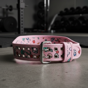 เข็มขัดยกน้ำหนักเข็มขัดออกกำลังกายแบบสองง่ามสำหรับยิมเข็มขัดยกน้ำหนักออกแบบได้ตามที่ต้องการ - Product Image 4