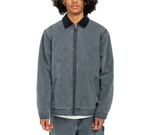 Dernière conception de haute qualité Logo personnalisé hommes veste de travail bouton de manchette toile collège et école travail veste d'hiver pour les garçons - Product Image 1