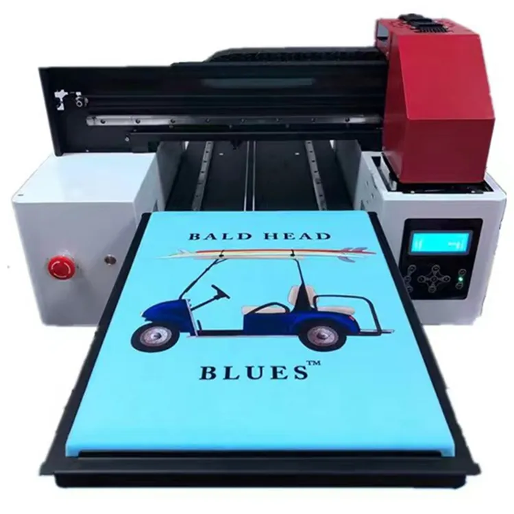 Available In All Color Direct To Textile Tshirt Printing Machine DTG Printer Print Cost $0.1per Piece of T-shirt