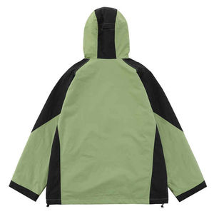 Veste coupe-vent pour homme unisexe personnalisée demi-zip élastique respirant tricoté pour la saison d'hiver coupe ajustée 2025 - Product Image 2