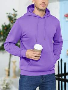 Sudadera con capucha atlética de entrenamiento de lana para hombre de invierno, sudaderas con capucha y sudaderas personalizadas para hombre con logotipo personalizado, Sudadera con capucha de etiqueta privada - Product Image 2
