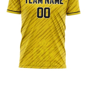 Expédition rapide, prix bas, maillot de football unisexe à impression par sublimation, design personnalisé, taille 100% polyester, séchage rapide, respirant - Product Image 2