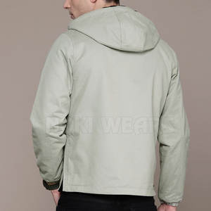 Cómodo cortavientos Anorak Chaqueta de invierno Chaqueta anorak de color sólido Chaqueta anorak de alta calidad - Product Image 2