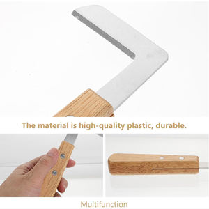 Cuchillo para Recortar Pezuñas MEDIHEAL SURGICAL CORPORATION, Mango de Madera, Hoja de Acero Alemán, Herramienta Quirúrgica Veterinaria para Caballos y Vacas - Product Image 3