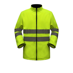 wholesale high visibility super quality factory oem logo custom work uniform hivis reflective safety sweatshirt jacket <b>hoodie</b> - Product Image 5
