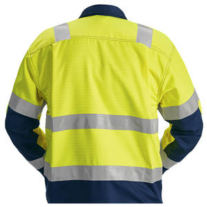 Nuevo diseño, venta al por mayor, ropa de trabajo, monos de seguridad para hombres, ropa activa de construcción, camisas de seguridad transpirables de alta visibilidad - Product Image 2