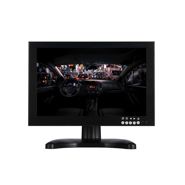 15 Inch Desktop 4:3 CCTV Visual Synchronous Display Monitor with BNC VGA Input IPS Screen 1024x768