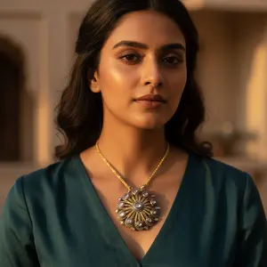 Colgante de Oro y Diamantes para Mujer, Joyería Fina, Regalo, Colgantes y Dijes de Diamantes, Categoría de Producto - Product Image 2