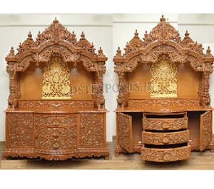 วัสดุไม้สักแบบดั้งเดิมสำหรับชาวพุทธมีการออกแบบที่ถอดออกได้สำหรับบ้าน - Product Image 1