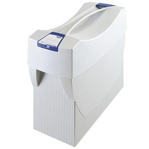 Hanging File <b>Box</b> A4 Size 20 File Slots Light Grey Durable <b>Polystyrene</b> HAN SWING-PLUS - Product Image 1